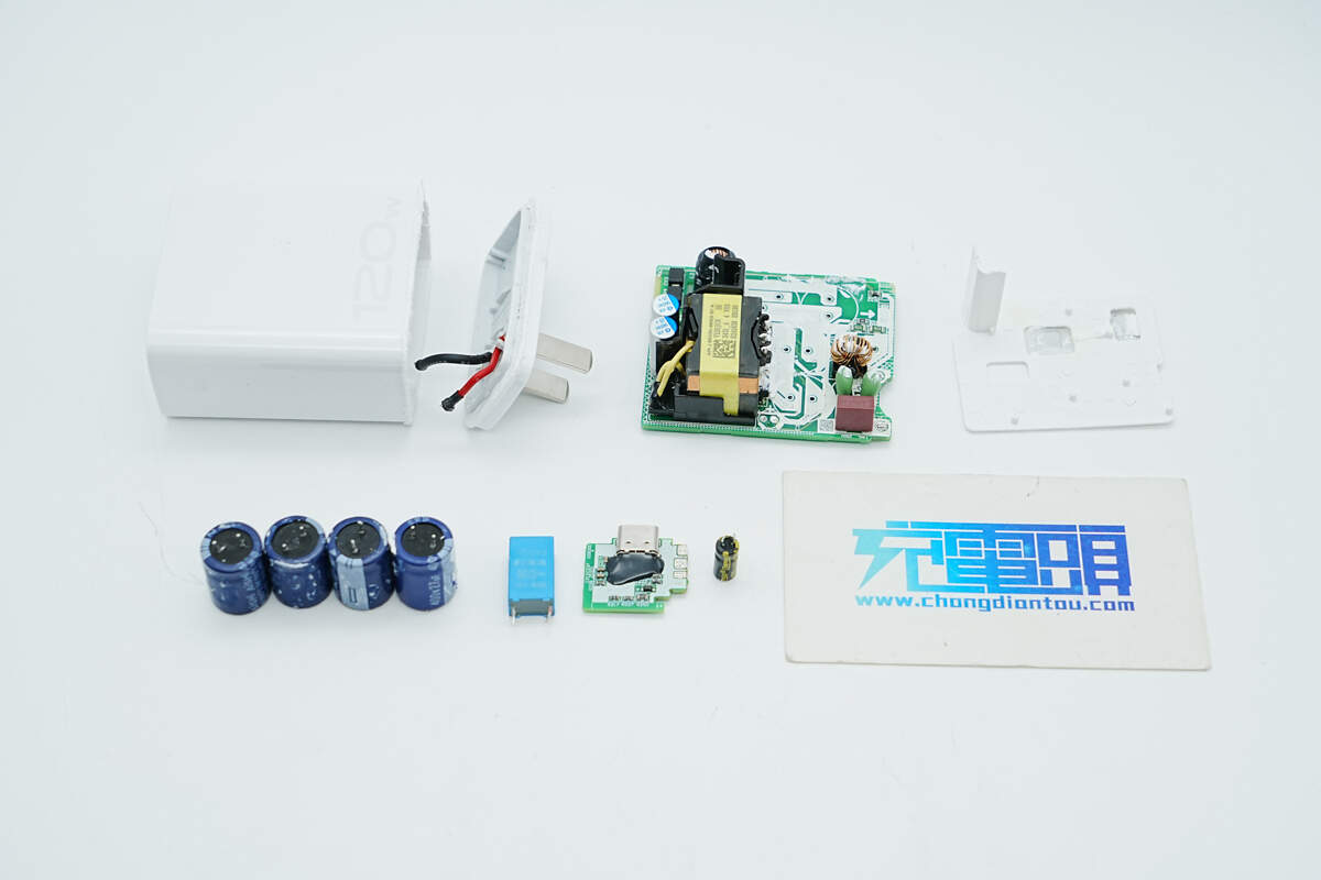 拆解报告：vivo手机原装120W USB-C闪充充电器V12060L1A0-CN