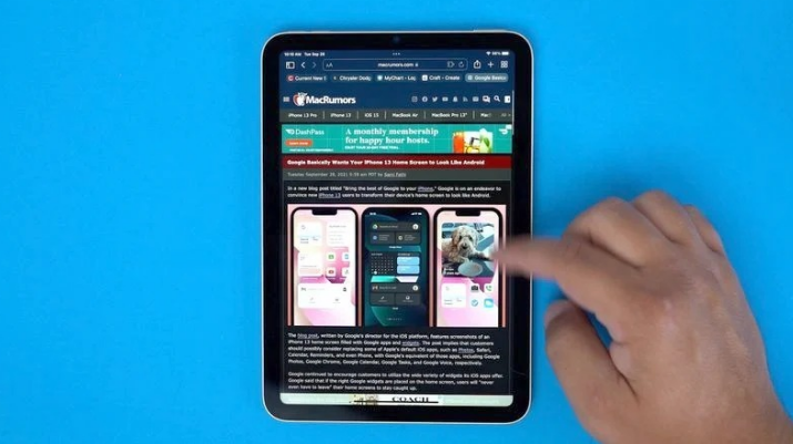 iPad mini 6如何设置阅读模式过滤网页广告_iPad mini纯净阅读教程