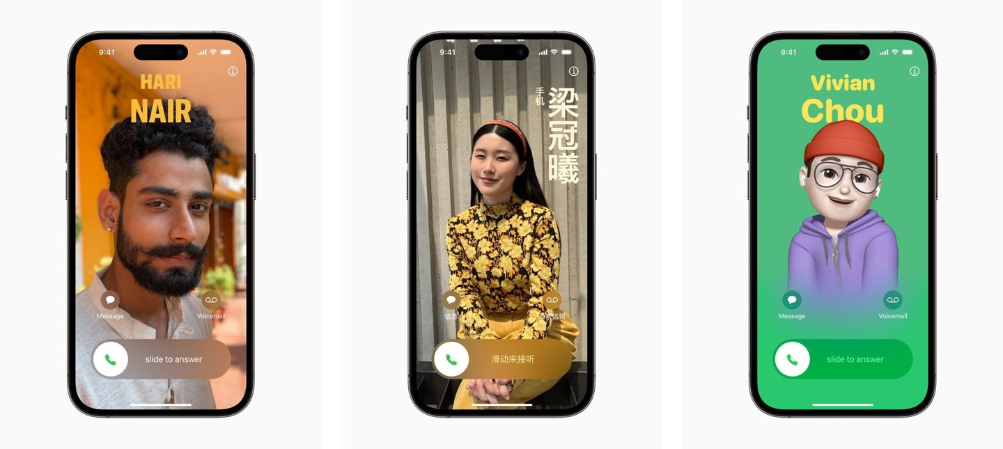 iPhone 13如何设置个性化的联系人来电大头贴_苹果13通讯录美化
