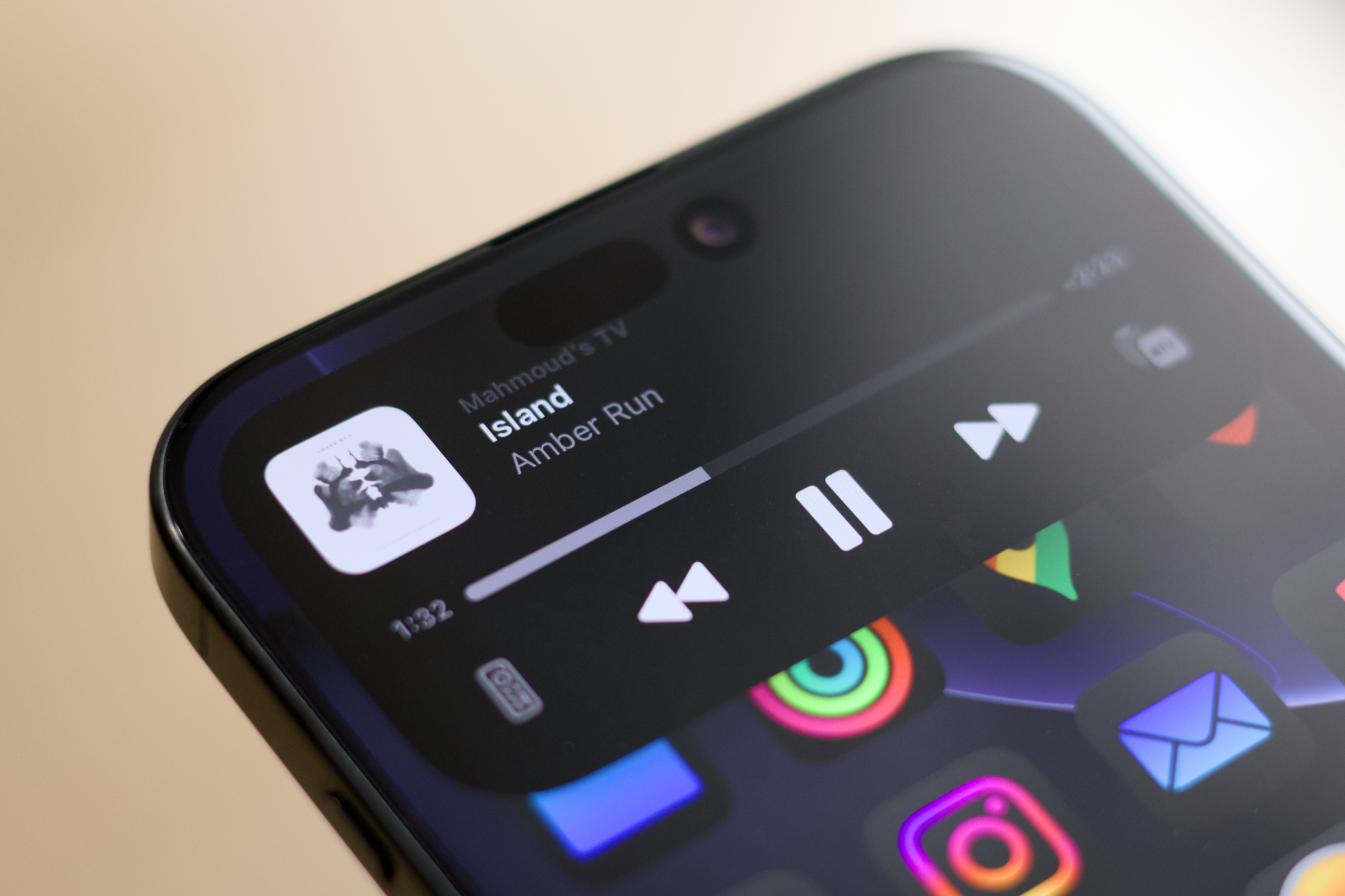 iPhone 14 Pro灵动岛无法显示音乐播放怎么办_苹果14动态显示故障修复