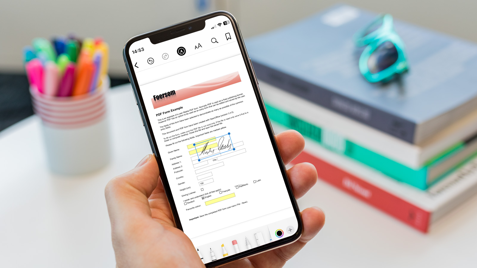 iPad 10怎么在PDF文件中添加电子签名_iPad商务办公实操技巧