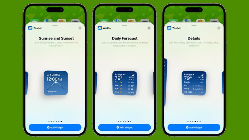 iPhone如何设置锁屏界面显示天气预报_苹果手机锁屏组件添加