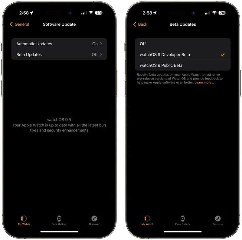 Apple Watch S9如何设置App后台自动更新_S9系统维护实操指南