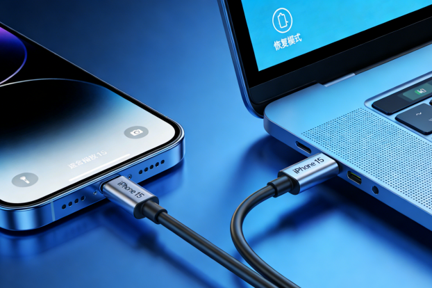 iPhone 15 Pro如何开启USB 3.0高速数据传输模式_iPhone 15连接设置