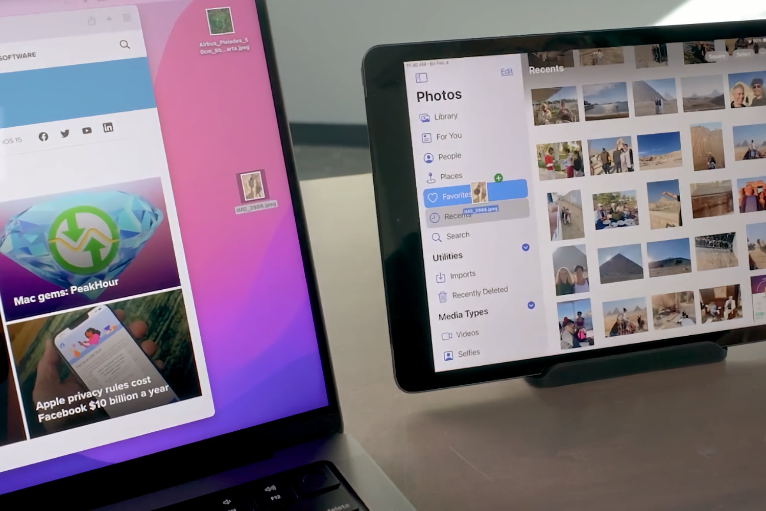 iPad Pro M4如何通过访达管理iPad本地文件_iPad连接Mac管理数据